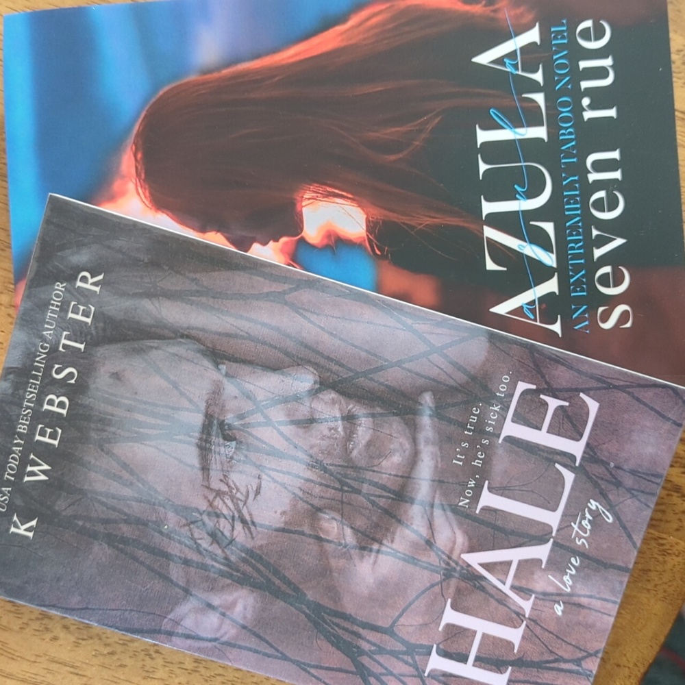 Two rare taboo books NWOT